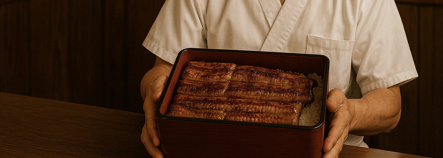 うなぎ屋の店主